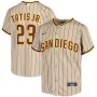 Fernando Tatis Jr. San Diego Padres Nike Youth Alternate Replica Player Jersey - Tan Fernando Tatis Jr. San Diego Padres Nike Youth Alternate Replica Player Jersey - Tan