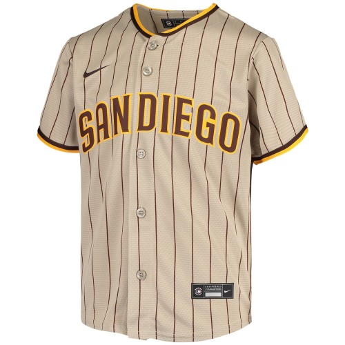 Fernando Tatis Jr. San Diego Padres Nike Youth Alternate Replica Player Jersey - Tan Fernando Tatis Jr. San Diego Padres Nike Youth Alternate Replica Player Jersey - Tan