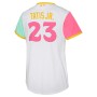 Fernando Tatis Jr. San Diego Padres Nike Youth 2022 City Connect Replica Player Jersey - White Fernando Tatis Jr. San Diego Padres Nike Youth 2022 City Connect Replica Player Jersey - White