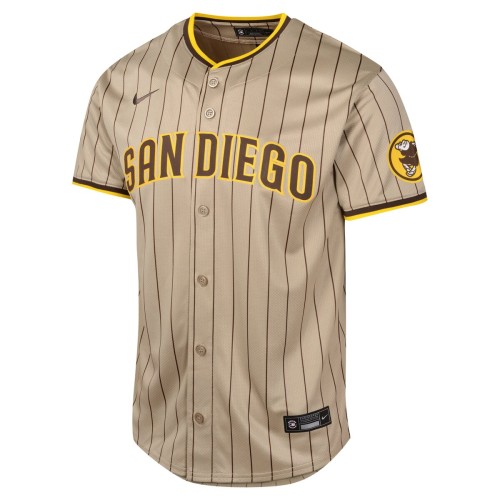 Manny Machado San Diego Padres Nike Youth Alternate Limited Player Jersey - Sand Manny Machado San Diego Padres Nike Youth Alternate Limited Player Jersey - Sand