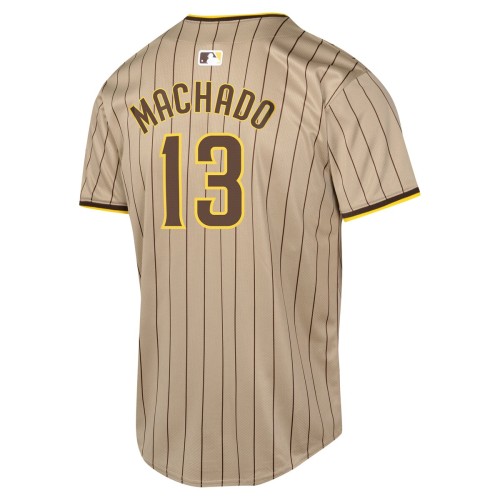 Manny Machado San Diego Padres Nike Youth Alternate Limited Player Jersey - Sand Manny Machado San Diego Padres Nike Youth Alternate Limited Player Jersey - Sand