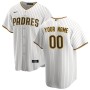 San Diego Padres Nike Youth Replica Custom Jersey - White San Diego Padres Nike Youth Replica Custom Jersey - White