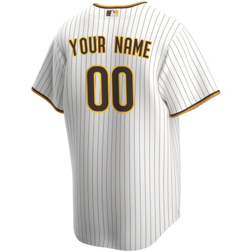 San Diego Padres Nike Youth Replica Custom Jersey - White San Diego Padres Nike Youth Replica Custom Jersey - White