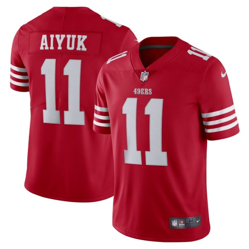 Brandon Aiyuk San Francisco 49ers Nike Vapor Limited Jersey - Scarlet Brandon Aiyuk San Francisco 49ers Nike Vapor Limited Jersey - Scarlet