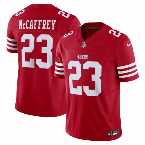 Christian McCaffrey San Francisco 49ers Nike Vapor F.U.S.E. Limited Jersey - Scarlet Christian McCaffrey San Francisco 49ers Nike Vapor F.U.S.E. Limited Jersey - Scarlet