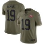 Deebo Samuel San Francisco 49ers Nike 2022 Salute To Service Limited Jersey - Olive Deebo Samuel San Francisco 49ers Nike 2022 Salute To Service Limited Jersey - Olive