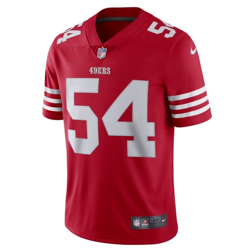 Fred Warner San Francisco 49ers Nike Vapor Limited Jersey - Scarlet Fred Warner San Francisco 49ers Nike Vapor Limited Jersey - Scarlet