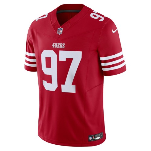 Nick Bosa San Francisco 49ers Nike Vapor F.U.S.E. Limited Jersey - Scarlet Nick Bosa San Francisco 49ers Nike Vapor F.U.S.E. Limited Jersey - Scarlet