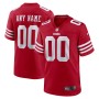 San Francisco 49ers Nike Custom Jersey - Scarlet San Francisco 49ers Nike Custom Jersey - Scarlet