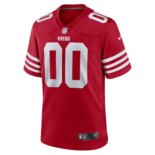 San Francisco 49ers Nike Custom Jersey - Scarlet San Francisco 49ers Nike Custom Jersey - Scarlet