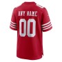 San Francisco 49ers Nike Custom Jersey - Scarlet San Francisco 49ers Nike Custom Jersey - Scarlet