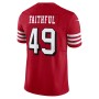 The Faithful San Francisco 49ers Nike Vapor F.U.S.E. Limited Jersey - Scarlet The Faithful San Francisco 49ers Nike Vapor F.U.S.E. Limited Jersey - Scarlet