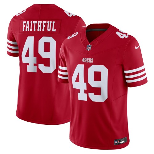 The Faithful San Francisco 49ers Nike Vapor F.U.S.E. Limited Jersey - Scarlet The Faithful San Francisco 49ers Nike Vapor F.U.S.E. Limited Jersey - Scarlet