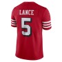 Trey Lance San Francisco 49ers Nike Alternate Vapor Limited Jersey - Scarlet Trey Lance San Francisco 49ers Nike Alternate Vapor Limited Jersey - Scarlet