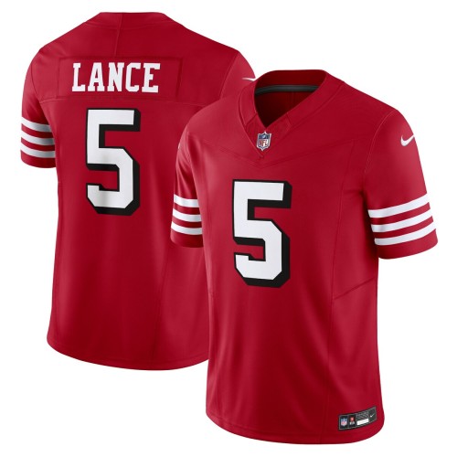Trey Lance San Francisco 49ers Nike Vapor F.U.S.E. Limited Alternate 1 Jersey - Scarlet Trey Lance San Francisco 49ers Nike Vapor F.U.S.E. Limited Alternate 1 Jersey - Scarlet