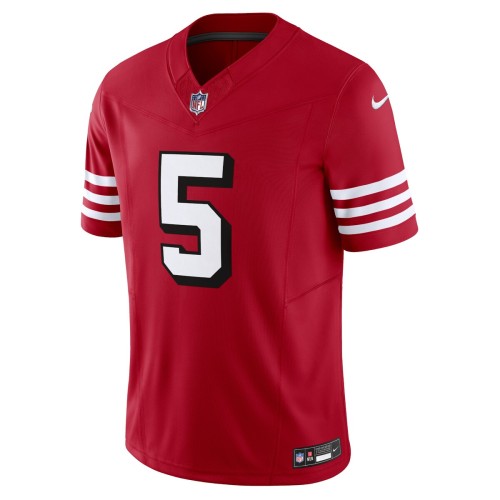 Trey Lance San Francisco 49ers Nike Vapor F.U.S.E. Limited Alternate 1 Jersey - Scarlet Trey Lance San Francisco 49ers Nike Vapor F.U.S.E. Limited Alternate 1 Jersey - Scarlet