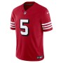 Trey Lance San Francisco 49ers Nike Vapor F.U.S.E. Limited Alternate 1 Jersey - Scarlet Trey Lance San Francisco 49ers Nike Vapor F.U.S.E. Limited Alternate 1 Jersey - Scarlet