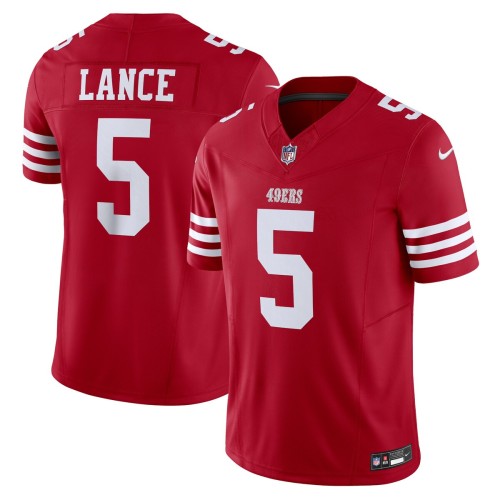 Trey Lance San Francisco 49ers Nike Vapor F.U.S.E. Limited Jersey - Scarlet Trey Lance San Francisco 49ers Nike Vapor F.U.S.E. Limited Jersey - Scarlet