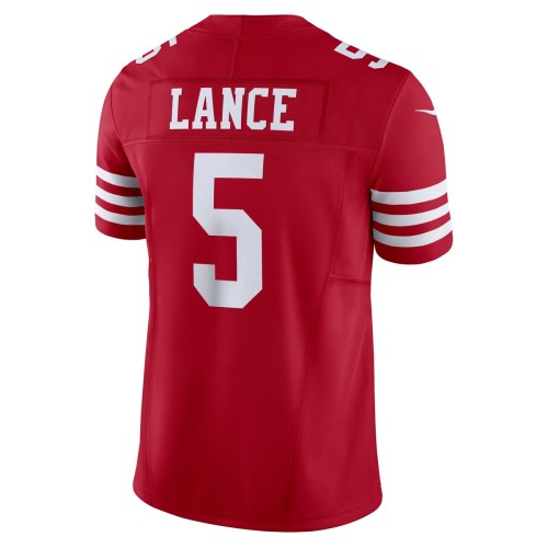Trey Lance San Francisco 49ers Nike Vapor F.U.S.E. Limited Jersey - Scarlet Trey Lance San Francisco 49ers Nike Vapor F.U.S.E. Limited Jersey - Scarlet