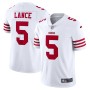 Trey Lance San Francisco 49ers Nike Vapor Limited Jersey - White Trey Lance San Francisco 49ers Nike Vapor Limited Jersey - White