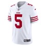 Trey Lance San Francisco 49ers Nike Vapor Limited Jersey - White Trey Lance San Francisco 49ers Nike Vapor Limited Jersey - White
