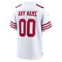 San Francisco 49ers Nike Game Custom Player Jersey - White San Francisco 49ers Nike Game Custom Player Jersey - White
