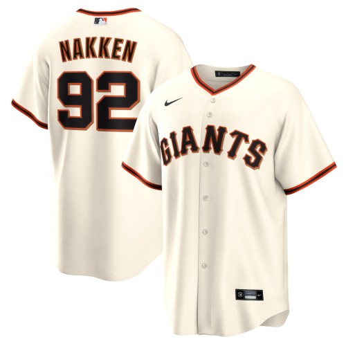 Alyssa Nakken San Francisco Giants Nike Home Replica Player Jersey - Cream Alyssa Nakken San Francisco Giants Nike Home Replica Player Jersey - Cream