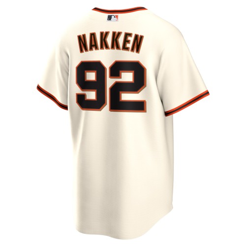 Alyssa Nakken San Francisco Giants Nike Home Replica Player Jersey - Cream Alyssa Nakken San Francisco Giants Nike Home Replica Player Jersey - Cream