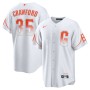 Brandon Crawford San Francisco Giants Nike City Connect Replica Player Jersey - White Brandon Crawford San Francisco Giants Nike City Connect Replica Player Jersey - White