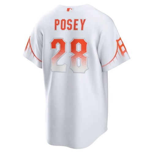 Buster Posey San Francisco Giants Nike 2021 City Connect Replica Player Jersey - White Buster Posey San Francisco Giants Nike 2021 City Connect Replica Player Jersey - White