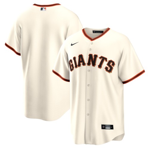 San Francisco Giants Nike Home Blank Replica Jersey - Cream San Francisco Giants Nike Home Blank Replica Jersey - Cream