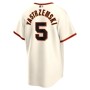 Mike Yastrzemski San Francisco Giants Nike Home Replica Player Jersey - Cream Mike Yastrzemski San Francisco Giants Nike Home Replica Player Jersey - Cream