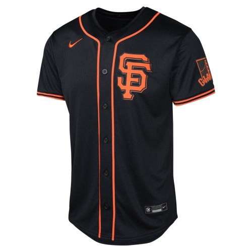 San Francisco Giants Nike Youth Alternate Limited Jersey - Black San Francisco Giants Nike Youth Alternate Limited Jersey - Black