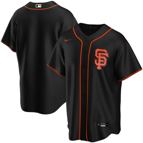San Francisco Giants Nike Youth Alternate Replica Team Jersey - Black San Francisco Giants Nike Youth Alternate Replica Team Jersey - Black