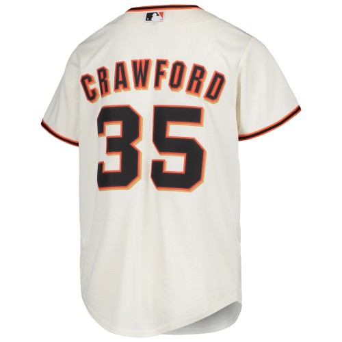 Brandon Crawford San Francisco Giants Nike Youth Alternate Replica Player Jersey - Cream Brandon Crawford San Francisco Giants Nike Youth Alternate Replica Player Jersey - Cream