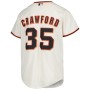 Brandon Crawford San Francisco Giants Nike Youth Alternate Replica Player Jersey - Cream Brandon Crawford San Francisco Giants Nike Youth Alternate Replica Player Jersey - Cream