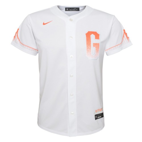 Brandon Crawford San Francisco Giants Nike Youth City Connect Replica Player Jersey - White Brandon Crawford San Francisco Giants Nike Youth City Connect Replica Player Jersey - White