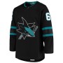 Erik Karlsson San Jose Sharks adidas Alternate Authentic Jersey - Black Erik Karlsson San Jose Sharks adidas Alternate Authentic Jersey - Black