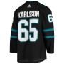 Erik Karlsson San Jose Sharks adidas Alternate Authentic Jersey - Black Erik Karlsson San Jose Sharks adidas Alternate Authentic Jersey - Black