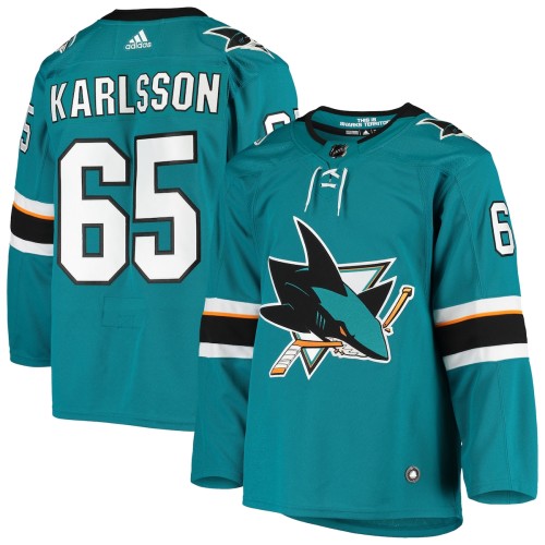 Erik Karlsson San Jose Sharks adidas Home Authentic Player Jersey - Teal Erik Karlsson San Jose Sharks adidas Home Authentic Player Jersey - Teal