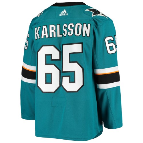 Erik Karlsson San Jose Sharks adidas Home Authentic Player Jersey - Teal Erik Karlsson San Jose Sharks adidas Home Authentic Player Jersey - Teal