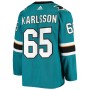 Erik Karlsson San Jose Sharks adidas Home Authentic Player Jersey - Teal Erik Karlsson San Jose Sharks adidas Home Authentic Player Jersey - Teal