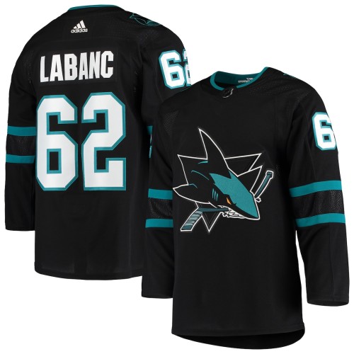 Kevin Labanc San Jose Sharks adidas Alternate Authentic Jersey - Black Kevin Labanc San Jose Sharks adidas Alternate Authentic Jersey - Black
