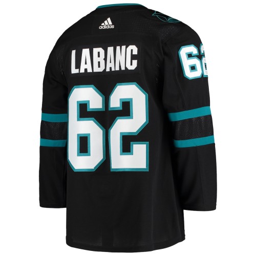 Kevin Labanc San Jose Sharks adidas Alternate Authentic Jersey - Black Kevin Labanc San Jose Sharks adidas Alternate Authentic Jersey - Black