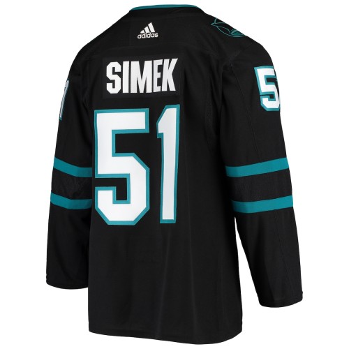 Radim Simek San Jose Sharks adidas Alternate Authentic Jersey - Black Radim Simek San Jose Sharks adidas Alternate Authentic Jersey - Black