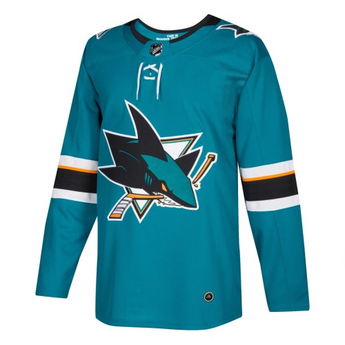 San Jose Sharks adidas Home Authentic Blank Jersey - Teal San Jose Sharks adidas Home Authentic Blank Jersey - Teal