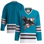 San Jose Sharks adidas Team Classics Authentic Blank Jersey - Teal San Jose Sharks adidas Team Classics Authentic Blank Jersey - Teal