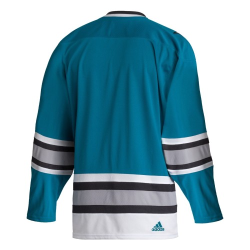 San Jose Sharks adidas Team Classics Authentic Blank Jersey - Teal San Jose Sharks adidas Team Classics Authentic Blank Jersey - Teal