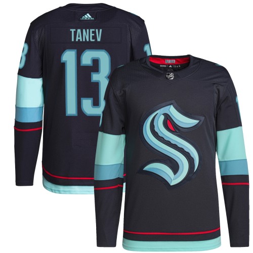 Brandon Tanev Seattle Kraken adidas Home Authentic Primegreen Player Jersey - Navy Brandon Tanev Seattle Kraken adidas Home Authentic Primegreen Player Jersey - Navy