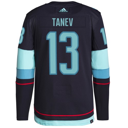 Brandon Tanev Seattle Kraken adidas Home Authentic Primegreen Player Jersey - Navy Brandon Tanev Seattle Kraken adidas Home Authentic Primegreen Player Jersey - Navy